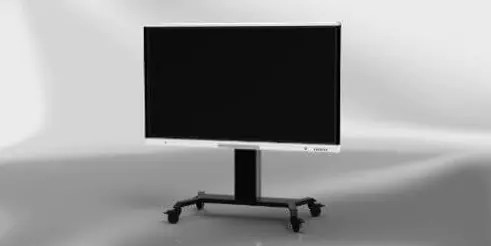 Elektrisch höhenverstellbares Fahrgestell für Display aus der Kategorie Halterungen