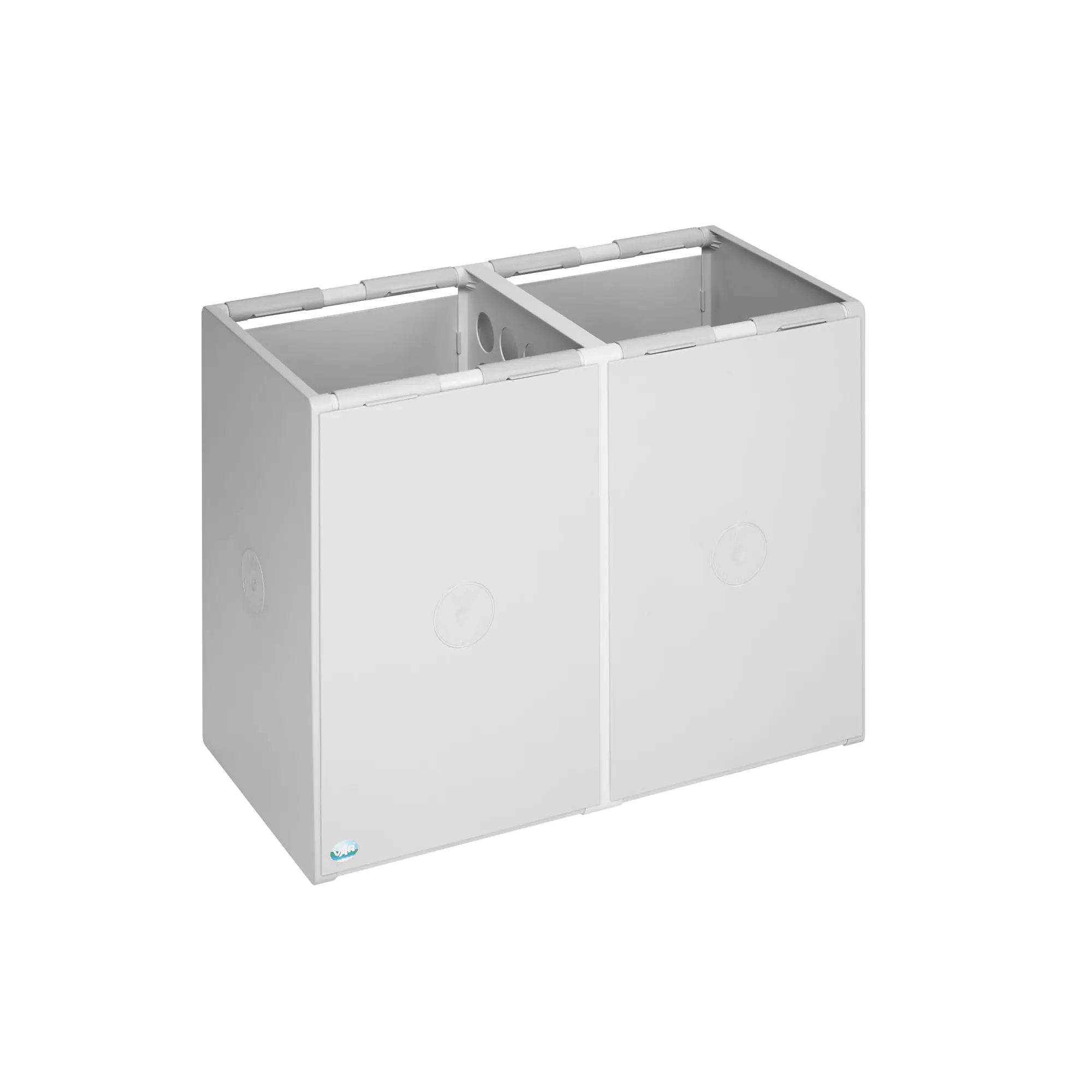 VAR Kunststoffcontainer 60l 2fach oDeckel lgr aus der Kategorie Abfalleimer