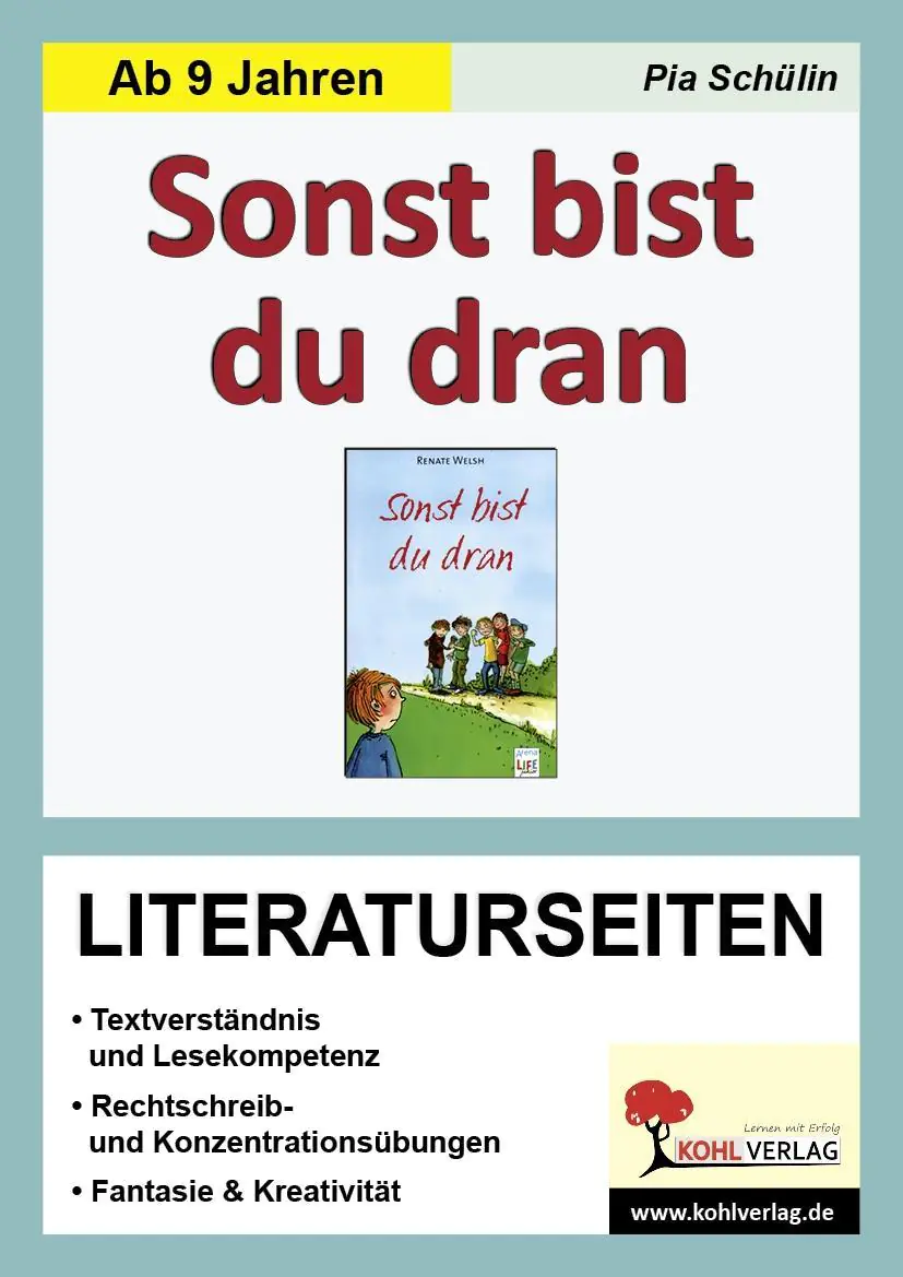 Sonst bist du dran! / Literaturseiten aus der Kategorie Deutsch