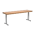 Klapptisch, 200x60 cm (B/T), 72 cm hoch, T-Fuß,