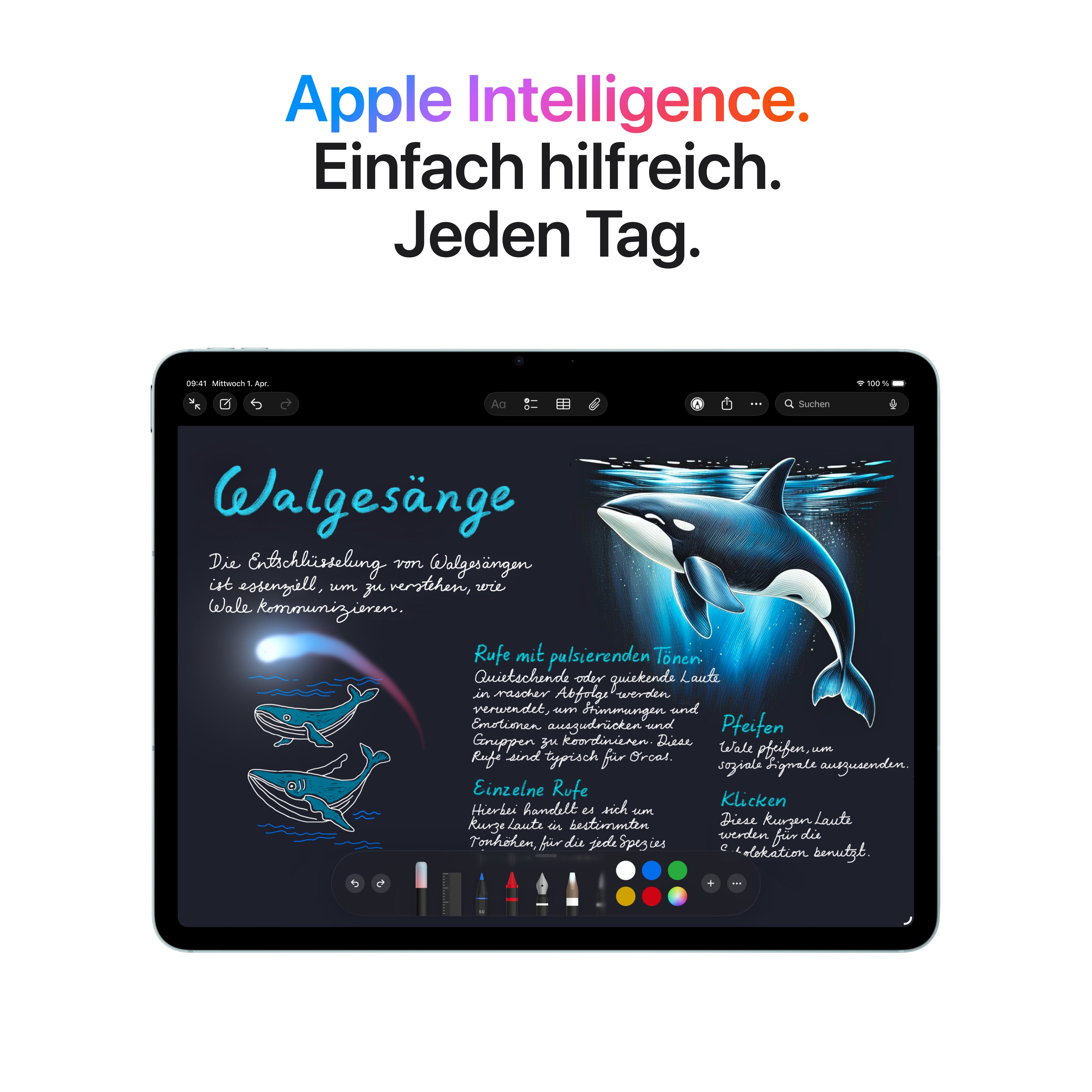 Apple iPad Air 11" (2026) | WiFi+Cellular | 11" | 256GB | Polarstern aus der Kategorie Tablets
