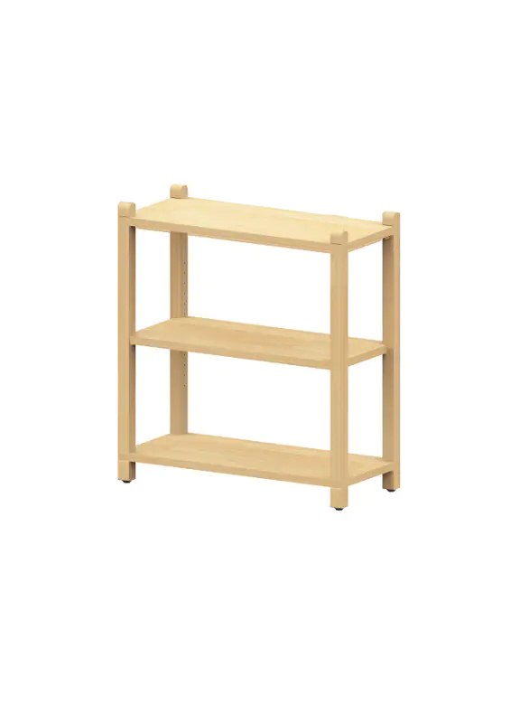 Mehrzweckregal 2 feste Böden, 1 Einlegeboden B/H/T 56 x 93 x 40 cm aus der Kategorie offene Regale