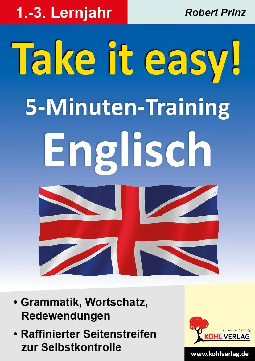 Take ist easy! - 5-Minuten-Training Englisch aus der Kategorie Englisch