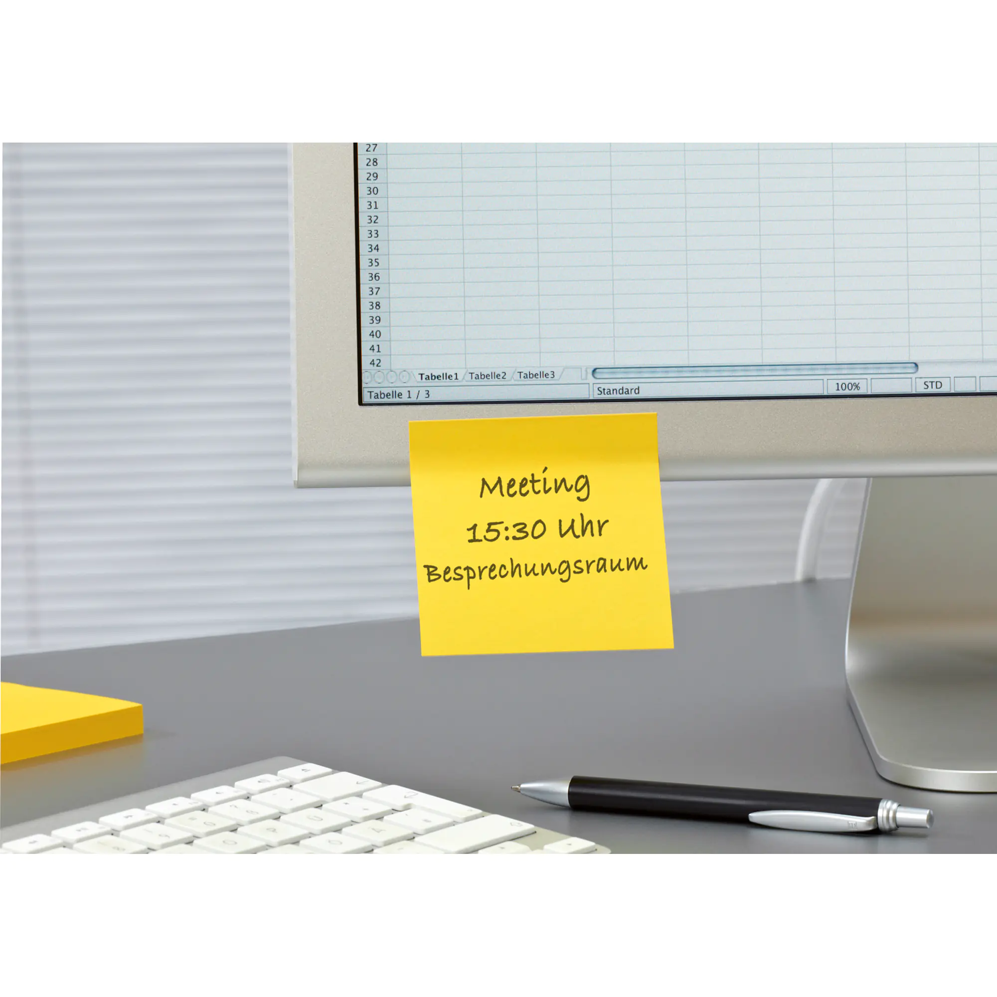 Post-it Haftnotiz Super Sticky Z-Notes 76x76mm sort aus der Kategorie Haftnotizen & Notizzette