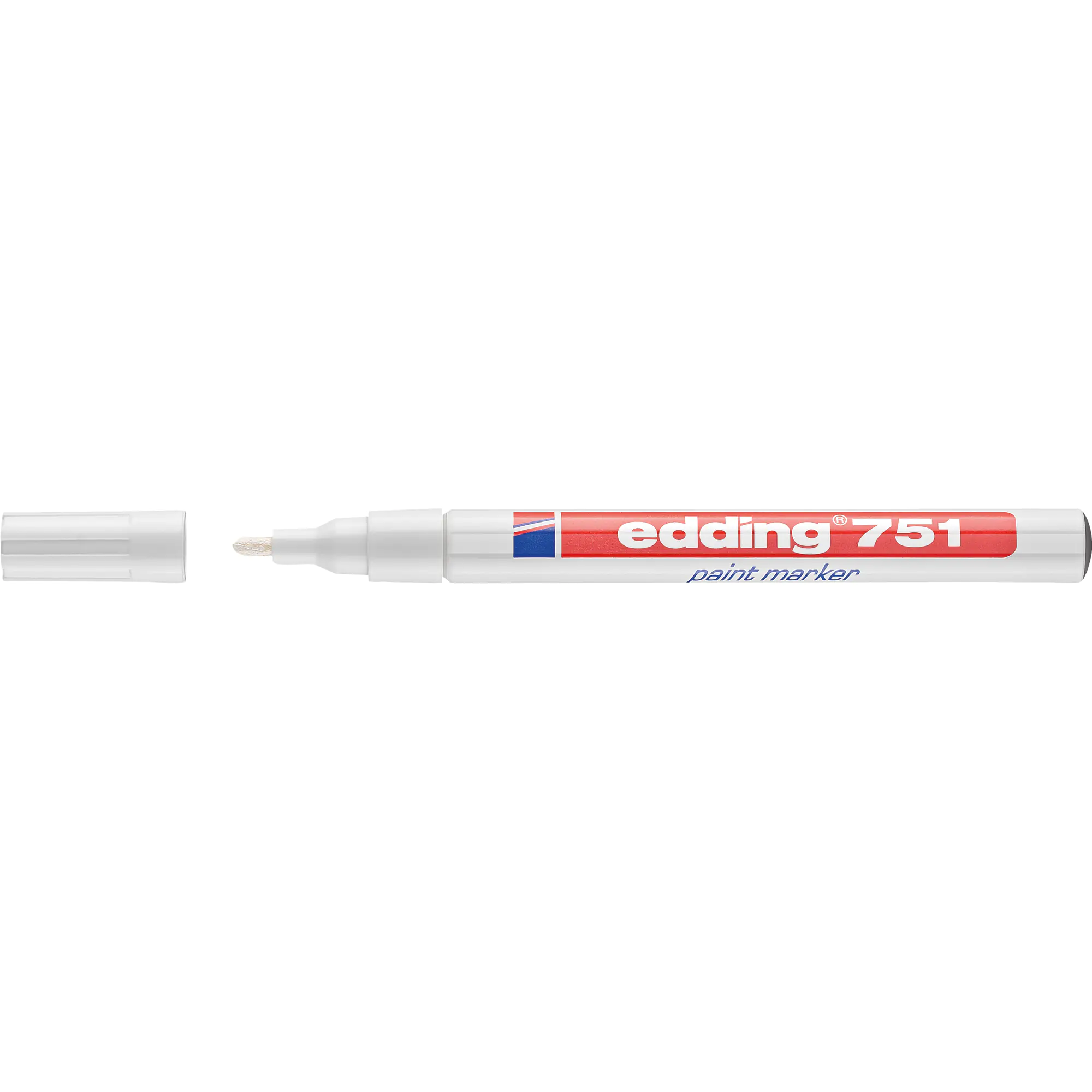 edding Lackmarker 751 1-2mm Rundspitze permanent ws aus der Kategorie Basteln & Kreativ