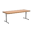 Klapptisch, 200x80 cm (B/T), 72 cm hoch, T-Fuß,