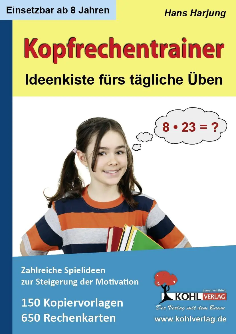 Kopfrechentrainer Ideenkiste fürs tägliche Üben aus der Kategorie Schulbücher