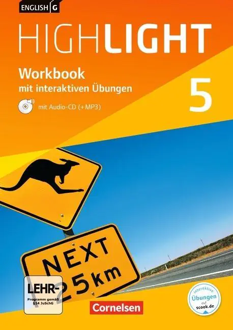 English G Highlight. 5 Workbook + CD + e-Workbook aus der Kategorie Englisch