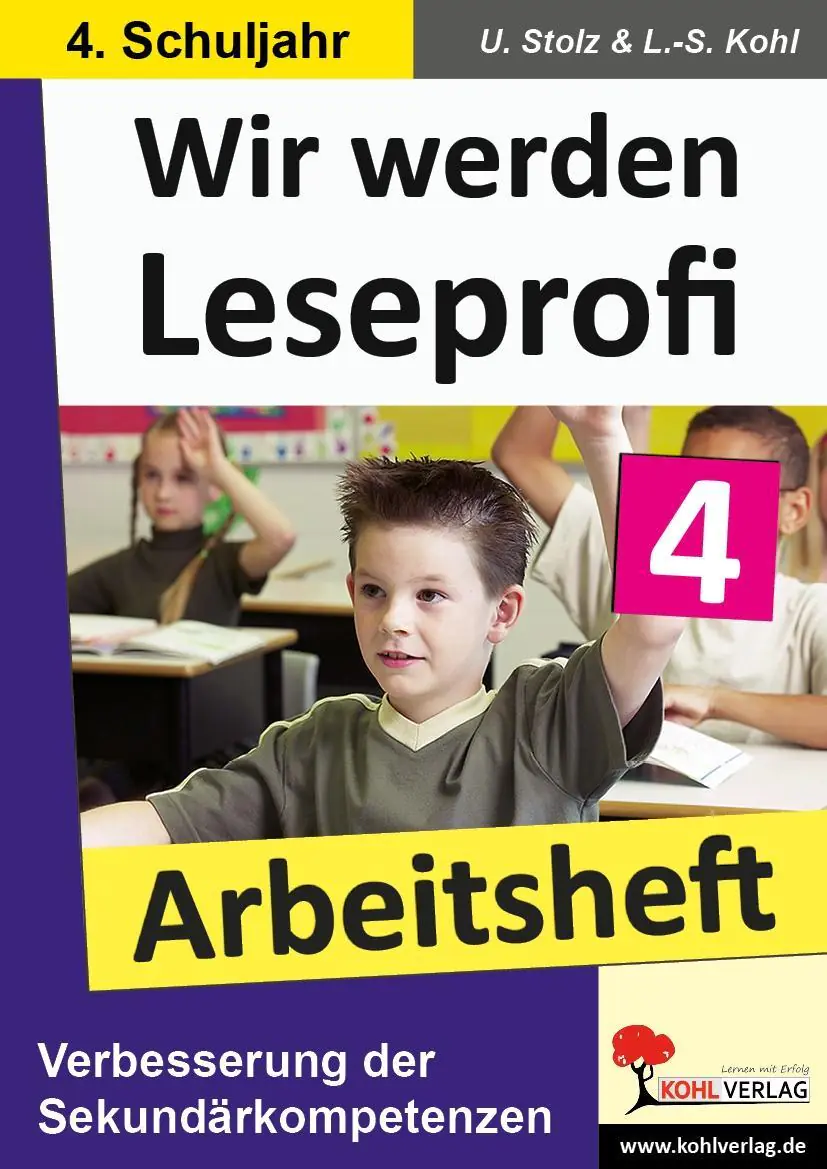 Wir werden Leseprofi. Fit durch Lesetraining! / Arbeitsheft 4 Schuljahr aus der Kategorie Deutsch