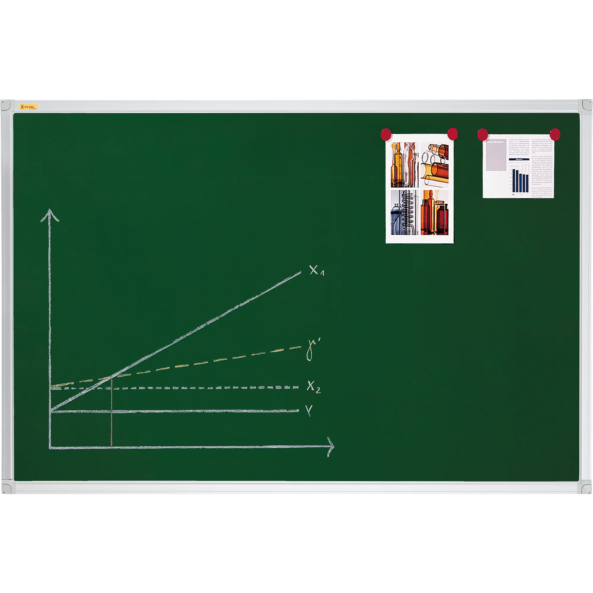 Franken Kreidetafel X-tra! Line 180x120cm aus der Kategorie Kreidetafeln