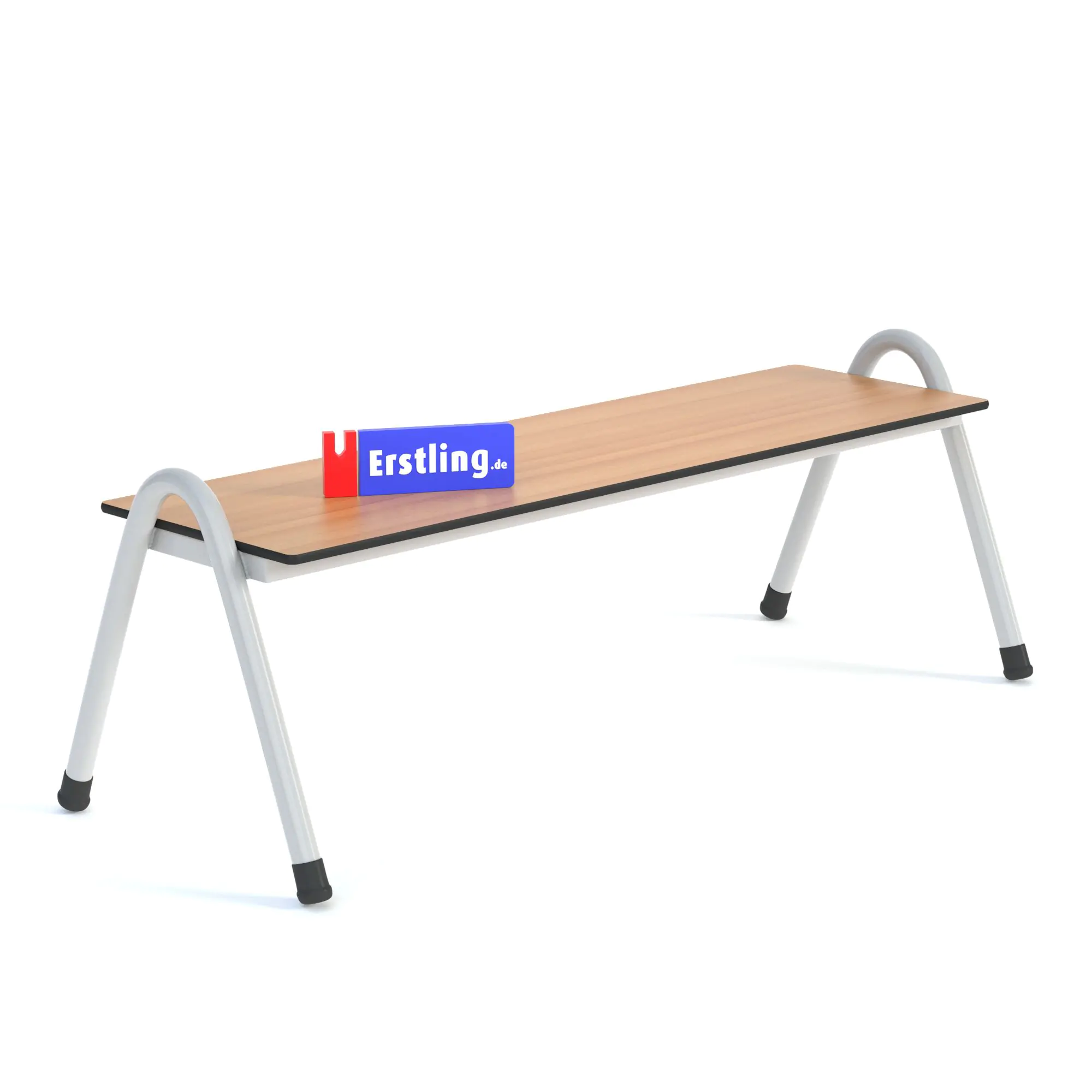 Sitzbank stapelbar, 120 cm breit, Vollkernplatte, aus der Kategorie Garderobenbänke