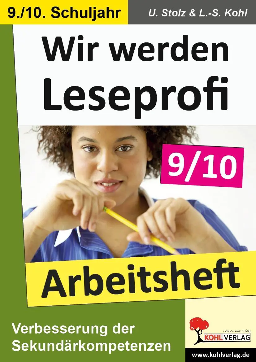 Wir werden Leseprofi - Fit durch Lesetraining! / Arbeitsheft 9.-10. Schuljahr aus der Kategorie Deutsch