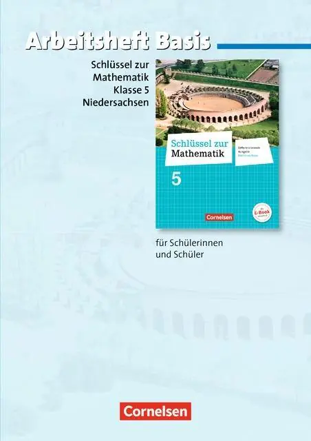 Schlüssel zur Mathematik 5. Schuljahr. Arbeitsheft, Niedersachsen aus der Kategorie Mathematik