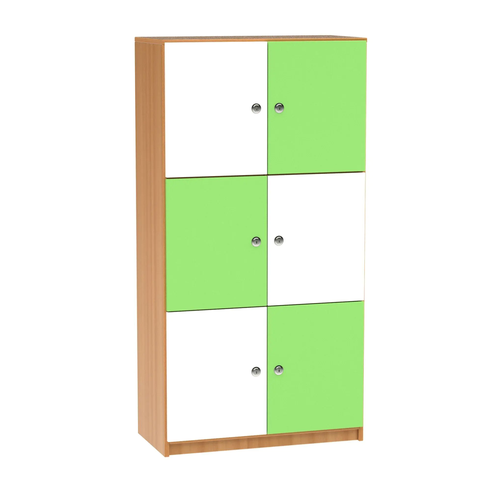 Schließfachschrank, 160 cm hoch, 82x50 cm (B/T), aus der Kategorie Alle Produkte
