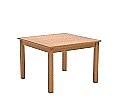 Quadrattisch,  80x80 cm (B/T), 59 cm hoch, aus der Kategorie Quadrattische