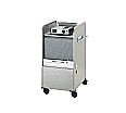 Medienschrank, fahrbar, 105 cm hoch, 53x67 (B/T), MediaSprint, abschließbare Rollo-Tü aus der Kategorie Medienschränke
