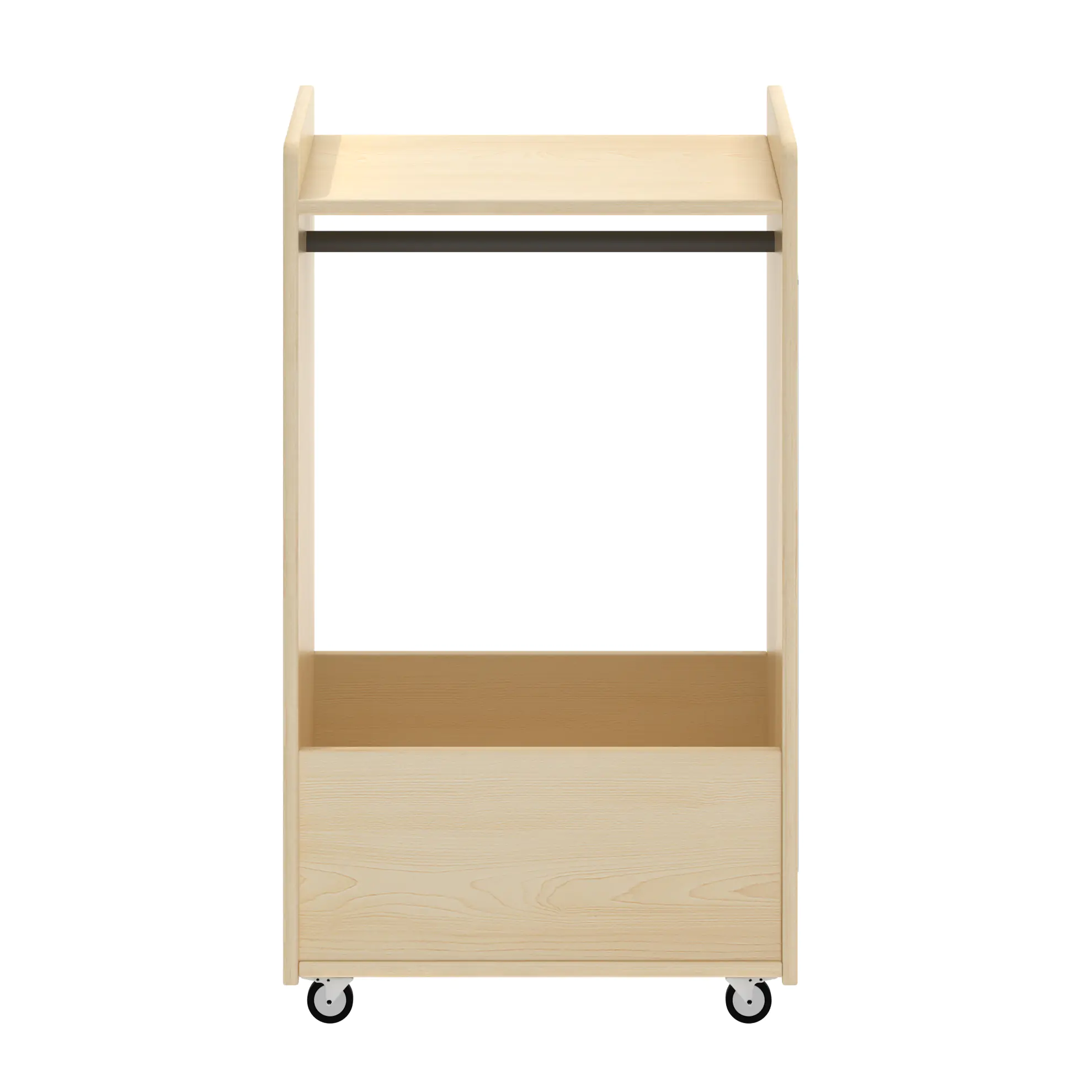 Wisdom Owlaf | Kleider- & Kostümwagen | 60 x 40 x 100 cm | Holz aus der Kategorie Rollwagen & Transportwagen
