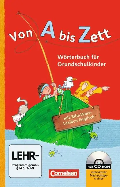 Von A bis Zett. Wörterbuch mit Bild-Wort-Lexikon Englisch + CD-ROM aus der Kategorie Englisch