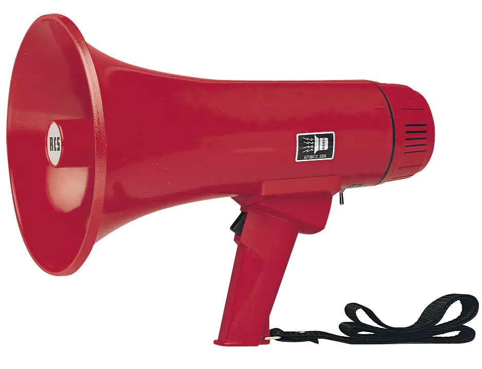 Handmegaphon, rot aus der Kategorie Möbel Zubehör + Diverse