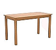 Rechtecktisch, 120x60 cm (B/T), 71 cm hoch, gerade Zarge aus der Kategorie Rechtecktische
