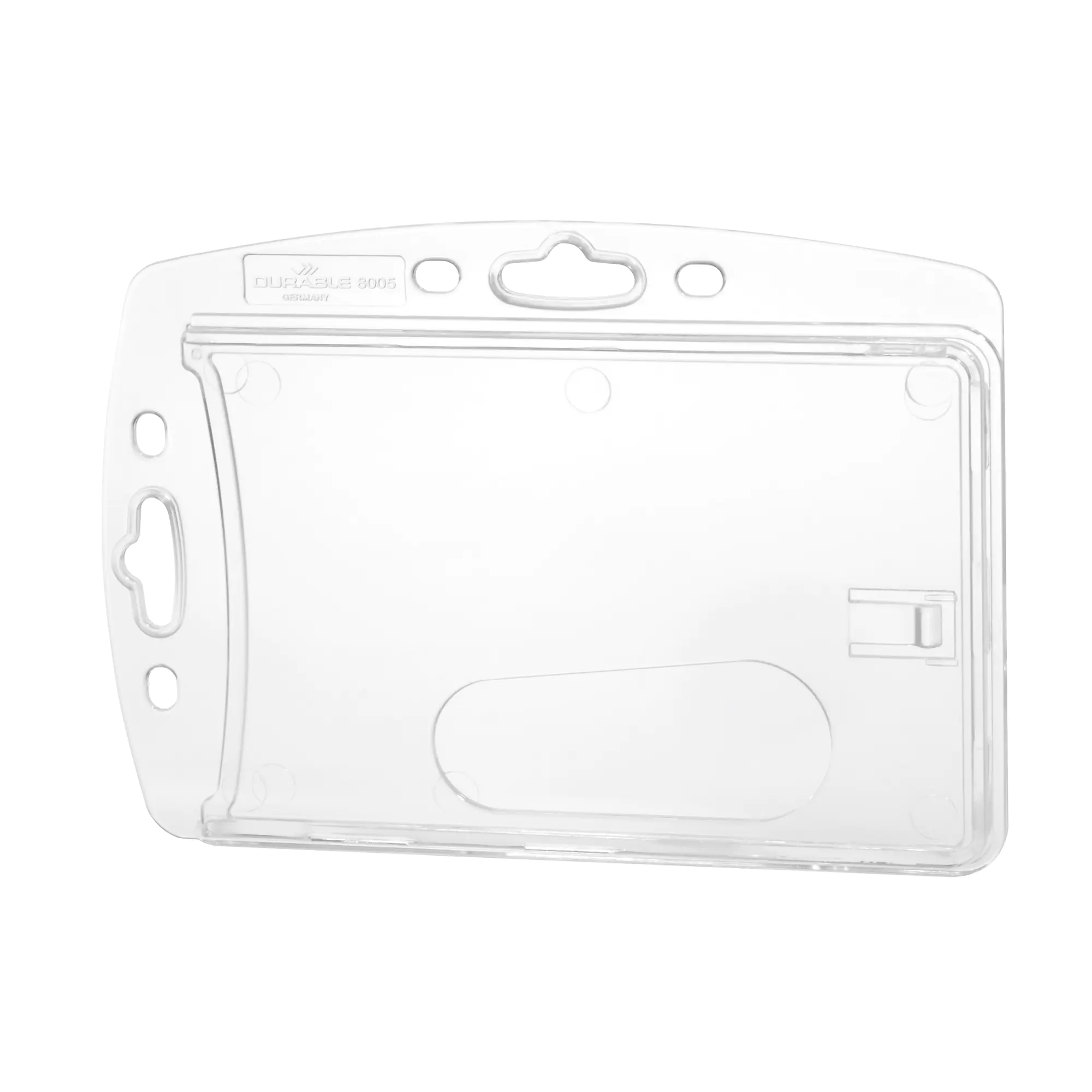 Durable Namensschild Doppelbox transparent 10St. aus der Kategorie Namensschilder