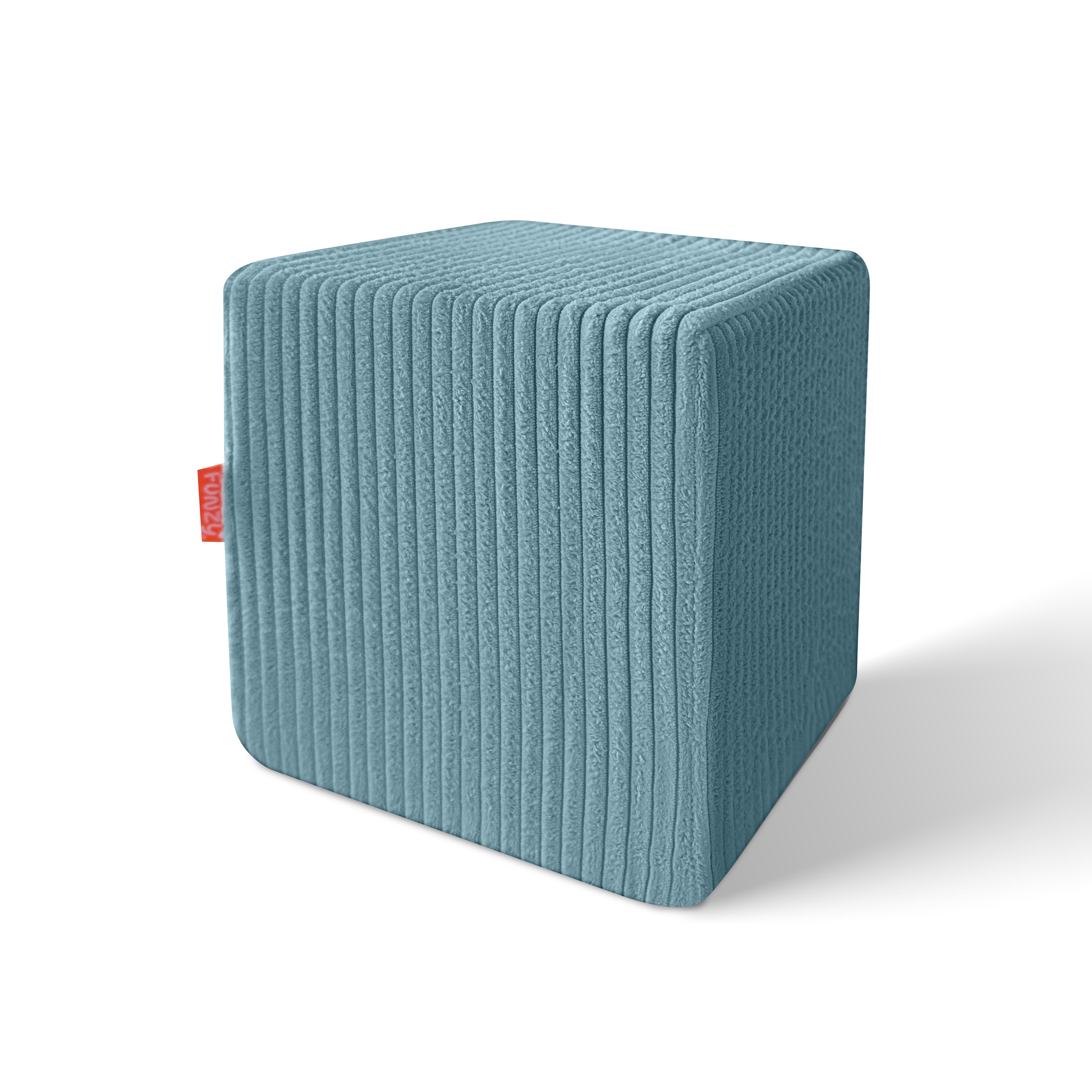 Funzy Cubes 4er Set 25 cm x 25 cm x 25 cm, mit Cordbezug aus der Kategorie Polstermöbel