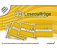50 Leseaufträge in der Box aus der Kategorie Deutsch