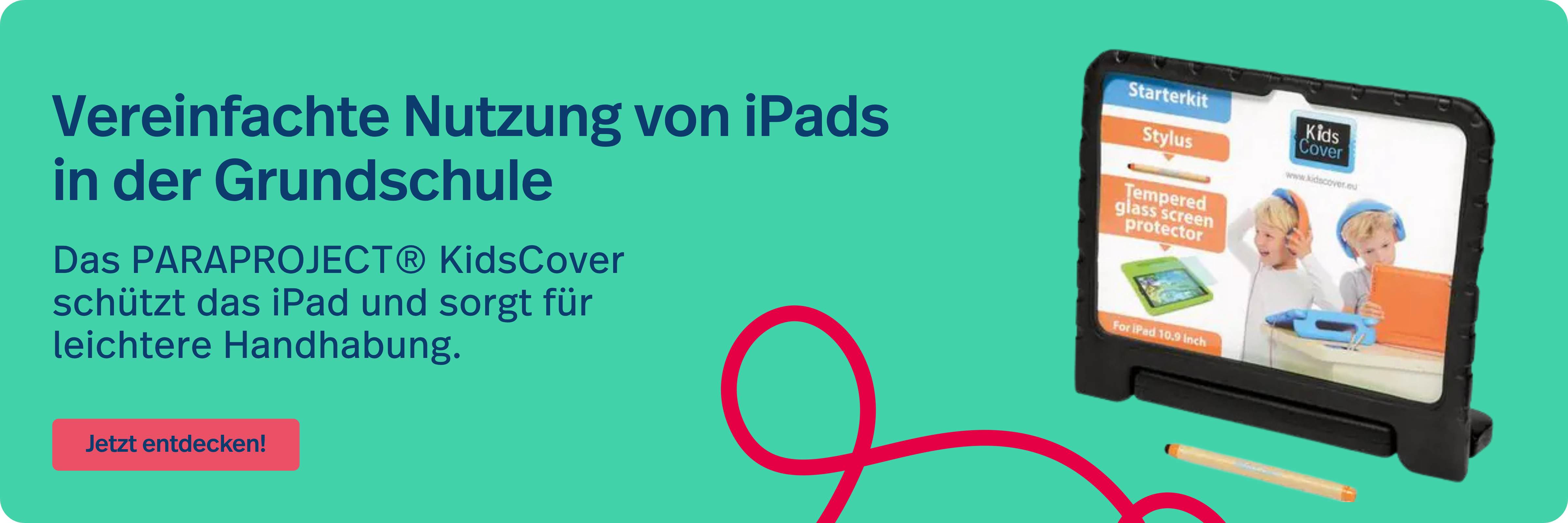 PARAPROJECT® KidsCover: Vereinfachte Nutzung von iPads in der Grundschule