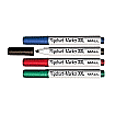 Flipchart-Marker,  4 Stück, farbig sortiert (rot, blau, grün, schwarz),