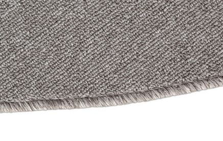 Teppich 200 x 290 cm, rundum gekettelt, Farbe grau, sehr hygenisch da waschbar bei 30° aus der Kategorie Teppiche