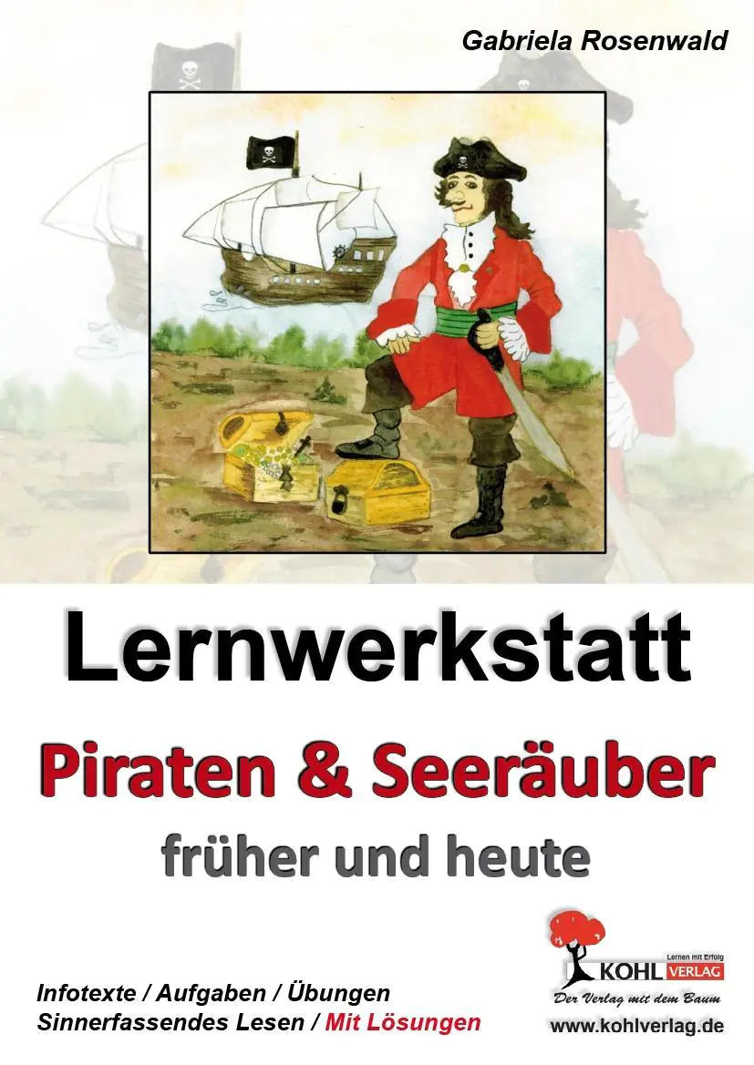 Lernwerkstatt - Piraten & Seeräuber Das Piratentum früher und heute aus der Kategorie Kinderbücher