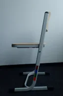 Schülerstuhl, geschlossener Sitzträger, Doppel-U-Fuß, höhenverstellbar von 38-50 cm, aus der Kategorie Schüler- und Lehrerstühle