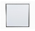 Rollo-Zug-Leinwand 180x180 cm (100") Format 1:1 Gehäusemaße (B x H x T): 197 x 7 x 7 cm, zur Wand-  aus der Kategorie Leinwände & Projektionsflächen