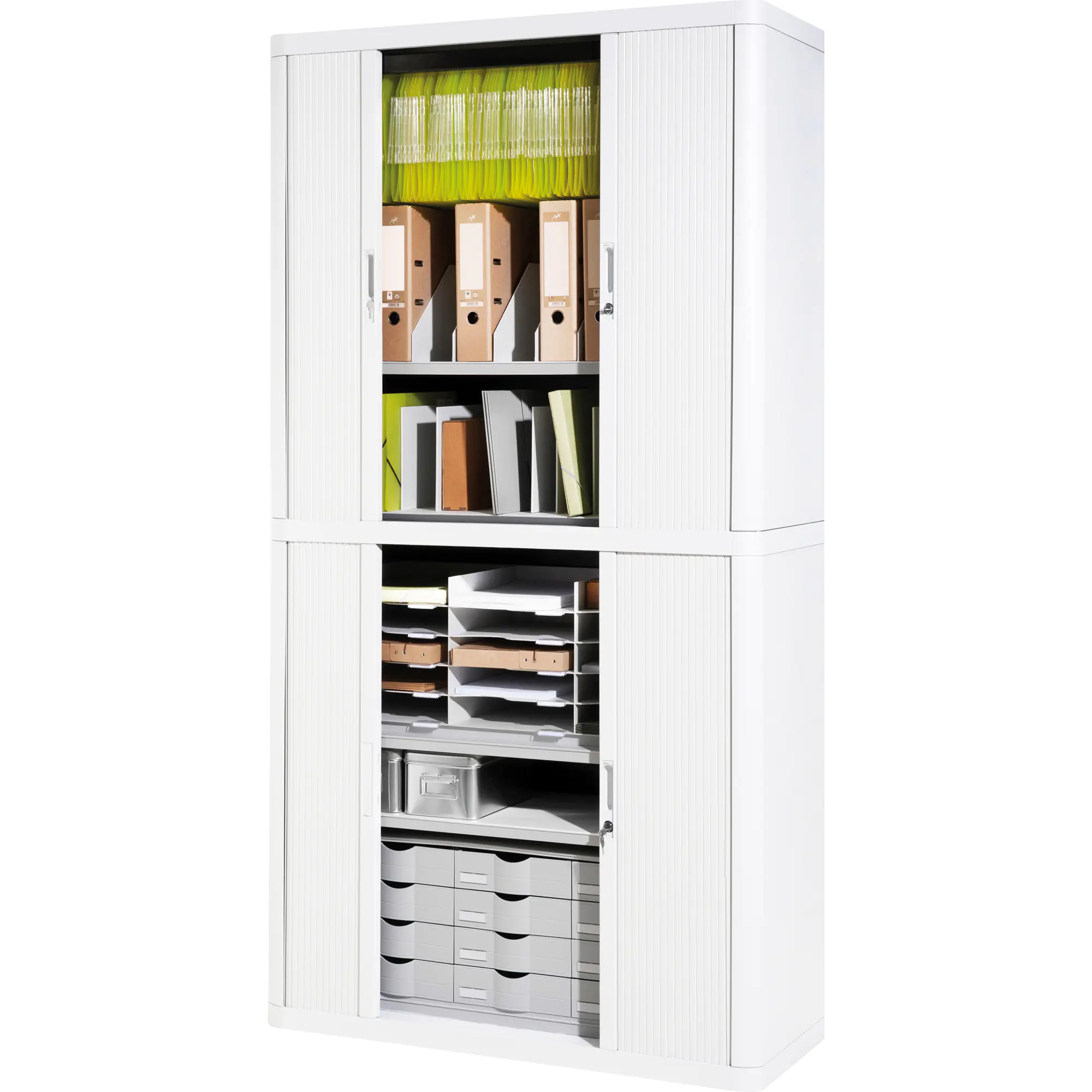 Paperflow Rolladenschrank easy Office 2m ws aus der Kategorie Aufbewahrungsmöbel