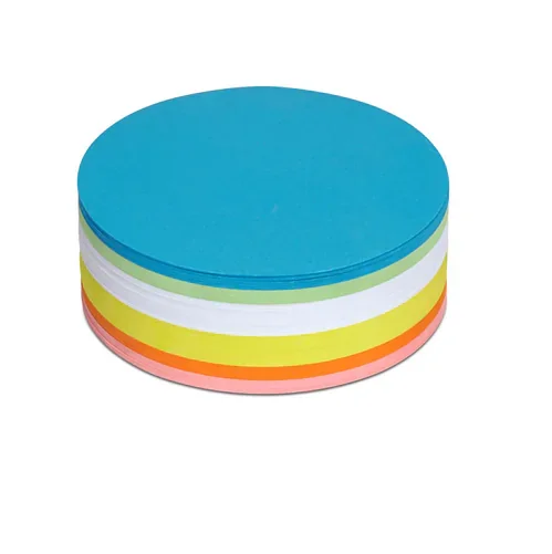 Moderationskarten Kreis, Größe: Ø 13,5 cm, 250 Stück farbig sortiert aus der Kategorie Zubehör