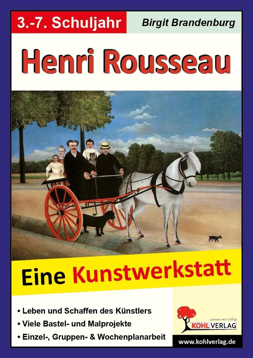 Henri Rousseau - Eine Kunstwerkstatt für 8- bis 12-Jährige aus der Kategorie Kunst