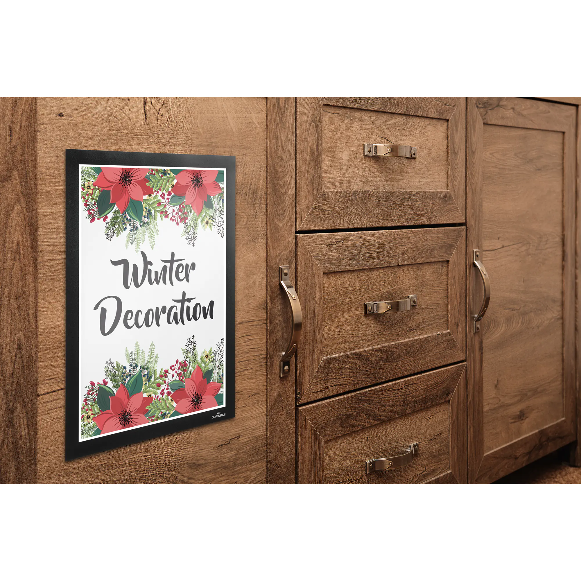 Durable Inforahmen DURAFRAME WALLPAPER A4 sw aus der Kategorie Dokumentenhalter