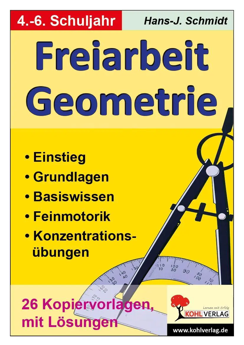 Freiarbeit Geometrie aus der Kategorie Mathematik