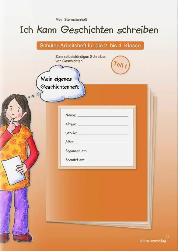 Ich kann Geschichten schreiben 1. Mein Sternchenheft für die 2. bis 4. Klasse aus der Kategorie Deutsch