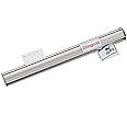 Bilderklemmleiste (Alu) silber 100 cm lang, Breite 5,5 cm