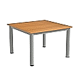 Couchtisch Quadrat,  80x80 cm (B/T), 52 cm hoch, aus der Kategorie Couch- & Beistelltische