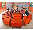 Sitzelemente-Set, bestehend aus 13 Teilen,