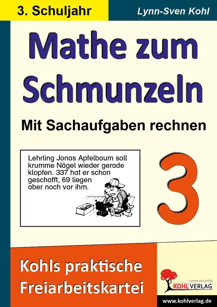 Mathe zum Schmunzeln - Sachaufgaben / 3. Schuljahr aus der Kategorie Mathematik