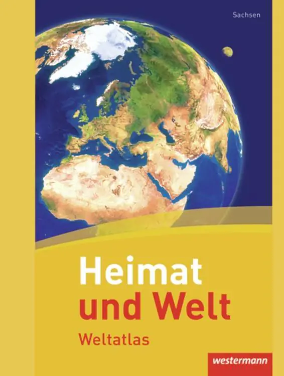 Heimat und Welt Weltatlas. Sachsen aus der Kategorie Geographie