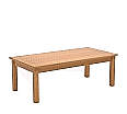 Rechtecktisch, 120x60 cm (B/T), 40 cm hoch, Buche-Massivholzgestell mit gerader Zarge, Wechselgleite aus der Kategorie Couch-Tische