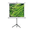 Stativ-Leinwand 180x180 cm (100") Tuch: mattweiß 