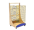Bildertrockenwagen,  84 cm hoch,  36x34 cm (B/T), 25 Trockengitter, aus der Kategorie Bilderwagen