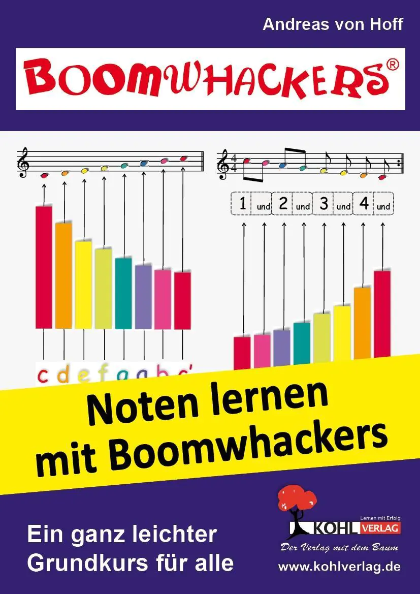 Noten lernen mit Boomwhackers / Band 1 aus der Kategorie Musik
