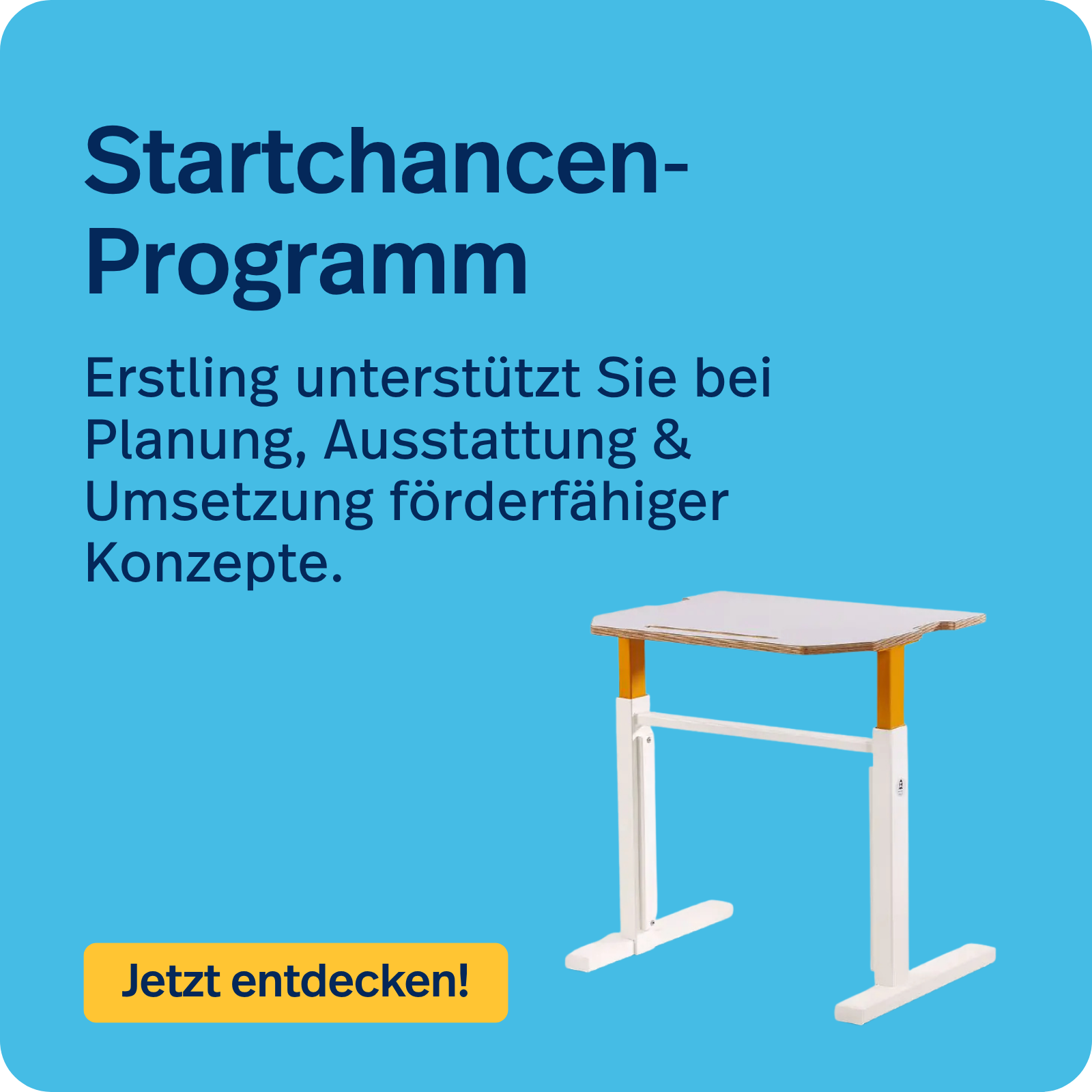 Startchancenprogramm entdecken.