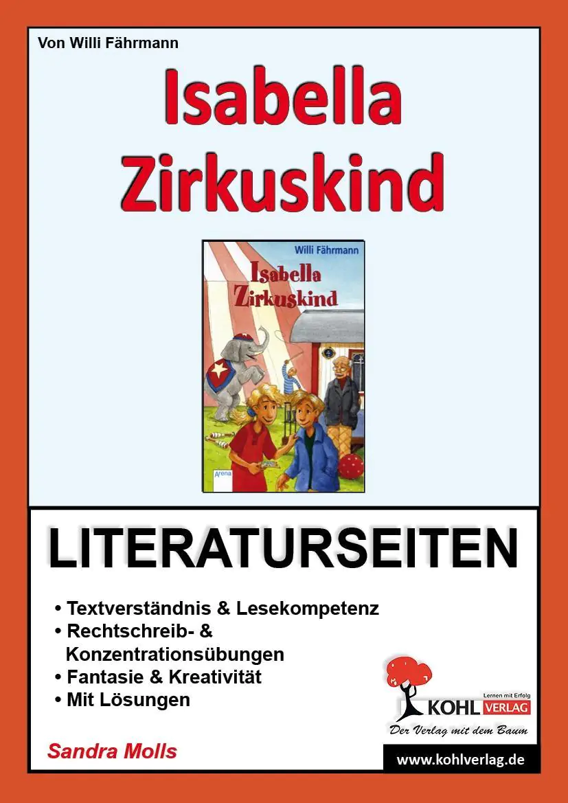 Isabella Zirkuskind / Literaturseiten aus der Kategorie Deutsch